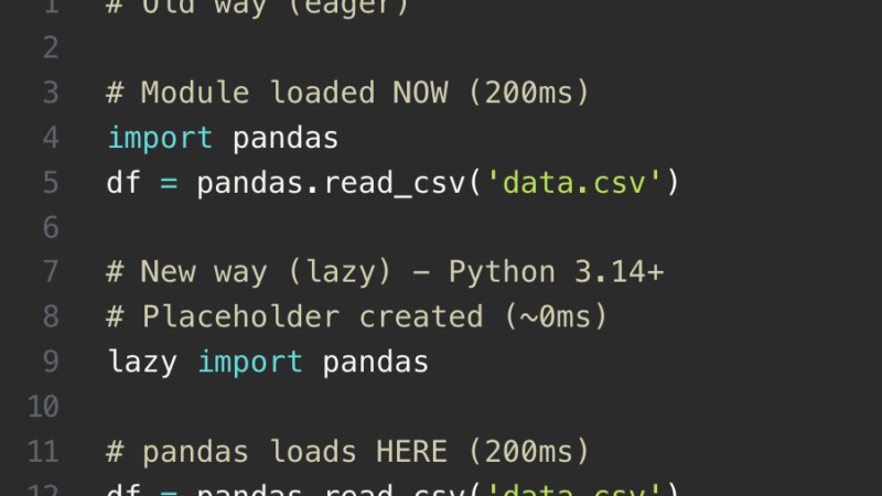 Python Lazy Import