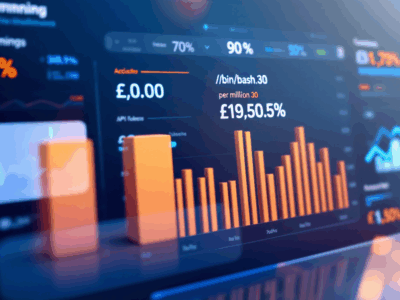 Data visualization dashboard showing Anthropic prompt caching 90% cost reduction from .00 to .30 per million tokens with performance metrics