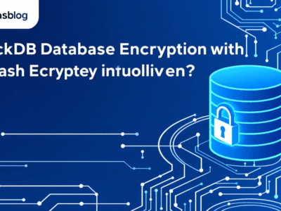 DuckDB database encryption with AES-256 security - tutorial featured image