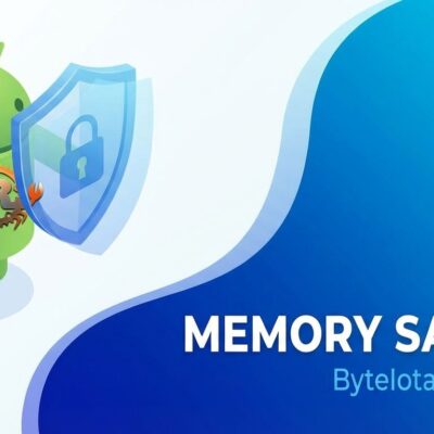 Android robot with Rust crab logo representing memory safety improvements