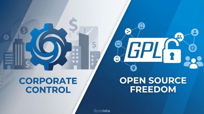 Rust Foundation GPL ban controversy - corporate control vs open source freedom