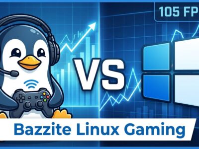 Bazzite Linux vs Windows gaming performance