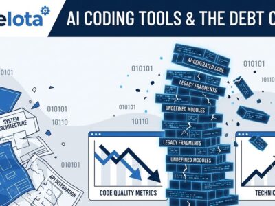 AI coding tools technical debt crisis visualization showing code quality decline