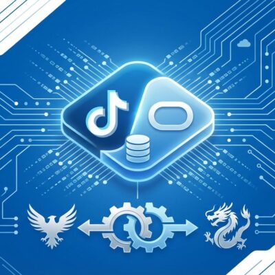 TikTok Oracle joint venture business deal visualization