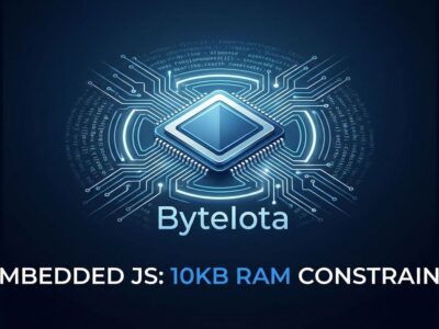 MicroQuickJS JavaScript engine for microcontrollers with 10KB RAM - embedded systems development