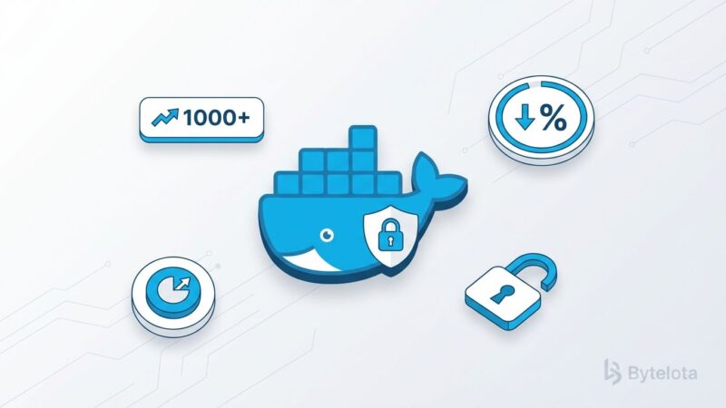 Docker hardened container images with security shield - 1000+ images, 95% vulnerability reduction
