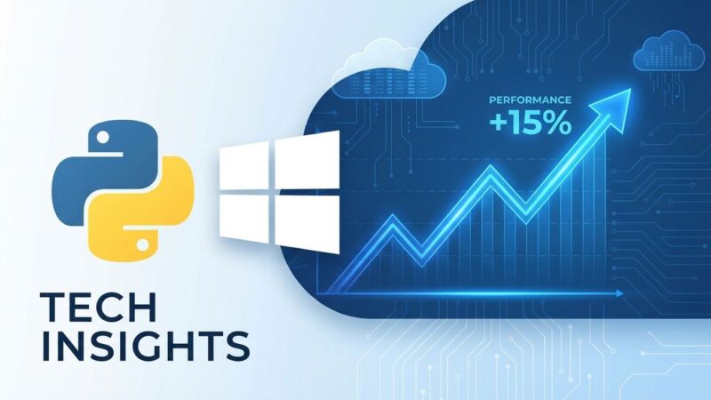 Python 3.15 delivers 15% performance boost for Windows x86-64 developers