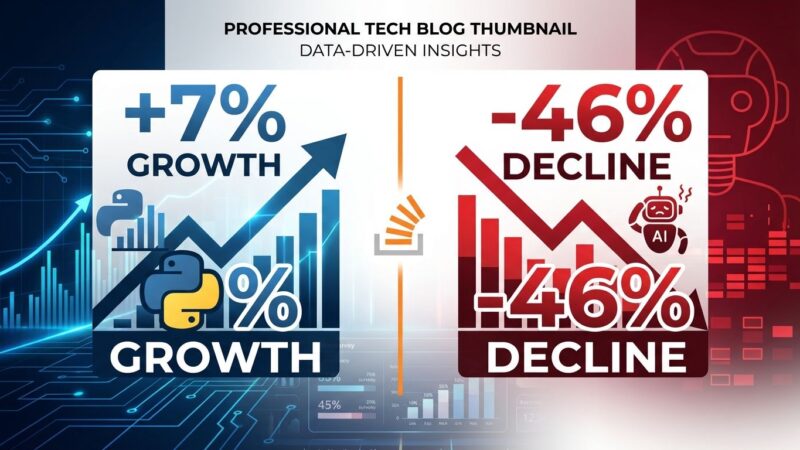Python adoption vs AI trust Stack Overflow 2025 survey data visualization