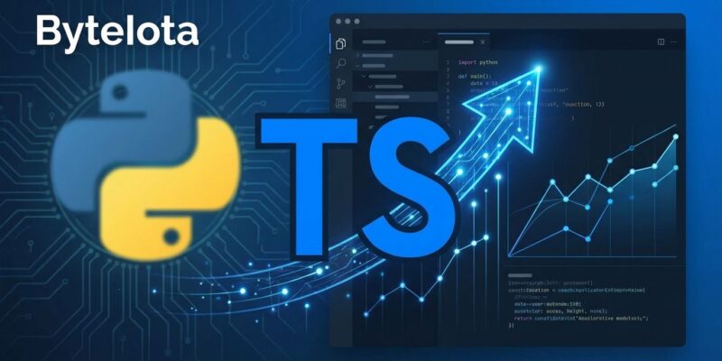 TypeScript overtakes Python as GitHub's most popular programming language in 2025