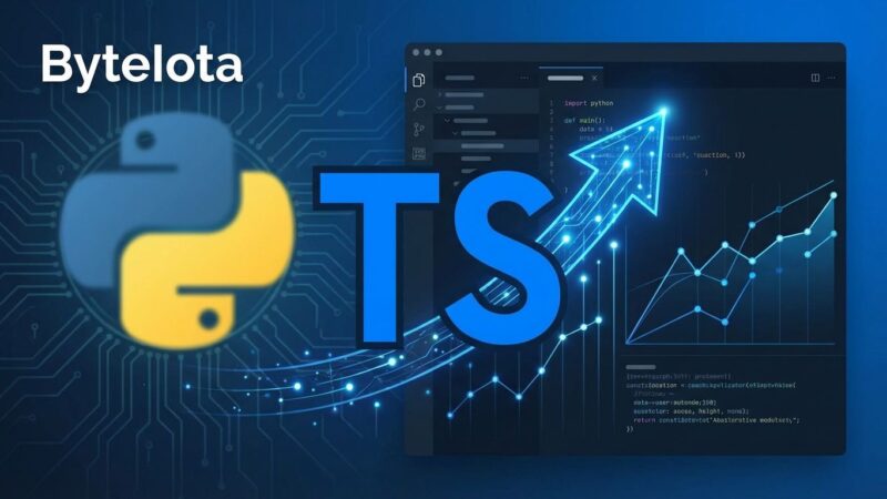 TypeScript overtakes Python as GitHub's most popular programming language in 2025