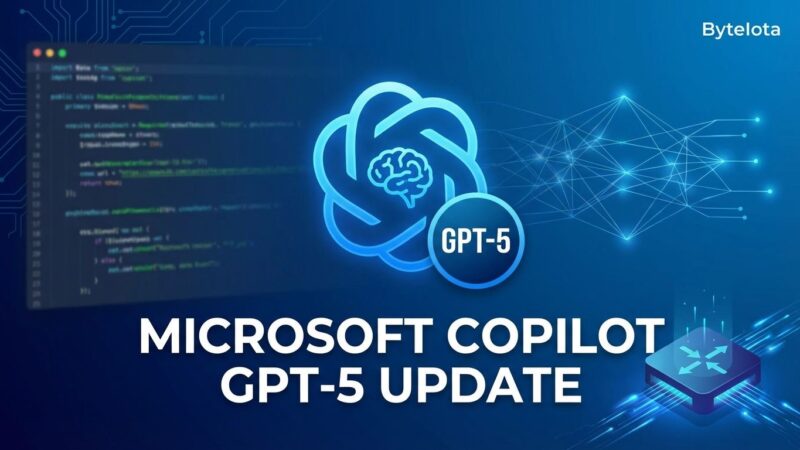 Microsoft Copilot GPT-5 Default Model Update - Real-Time Router and Performance Benchmarks