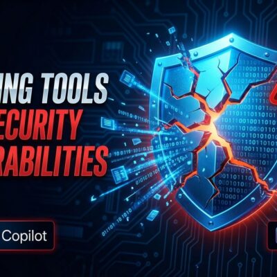 AI coding tools security vulnerabilities - shield breaking with data leaks