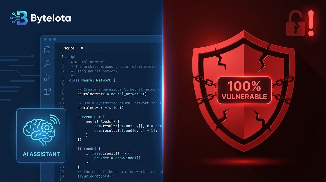 IDEsaster: 100% of AI Coding Tools Have Critical Flaws | byteiota