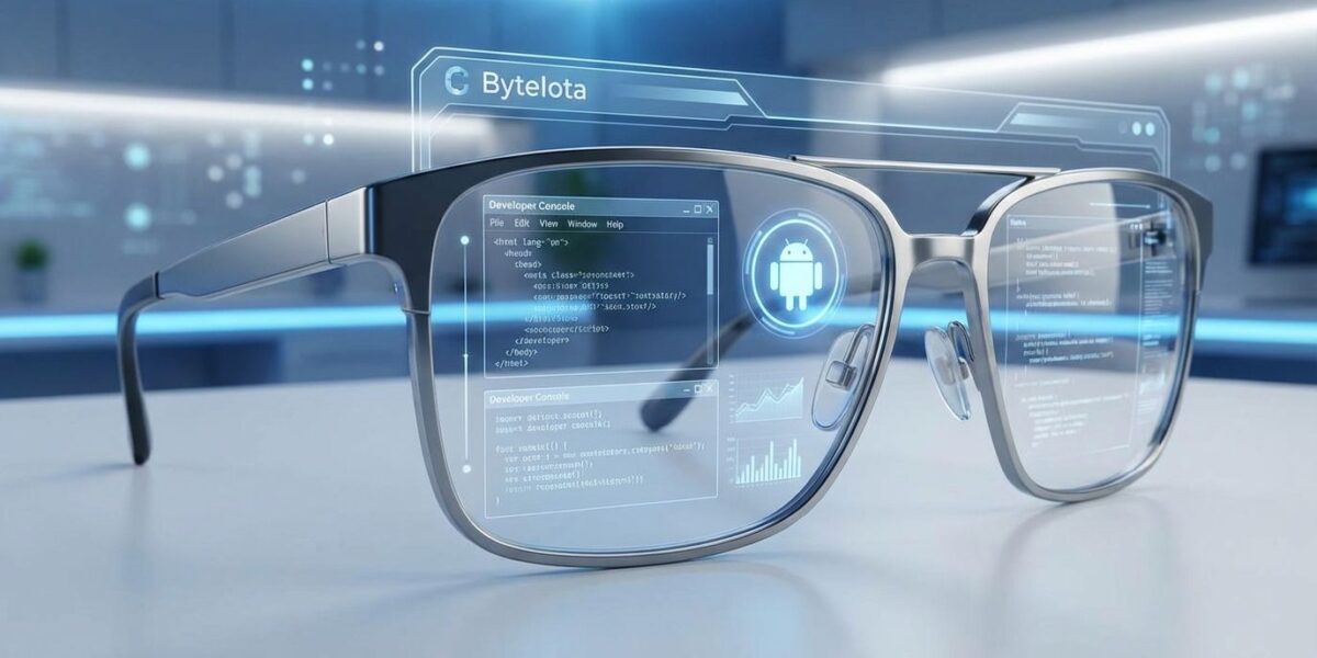 Google Opens AI Glasses Development: Android XR SDK Preview 3 | byteiota