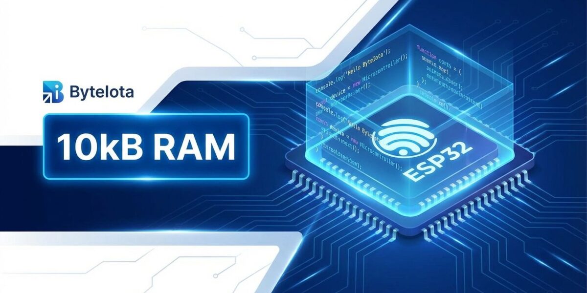 MicroQuickJS: Bellard Runs JavaScript in 10KB RAM for IoT | byteiota