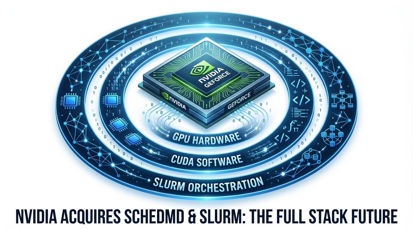 Nvidia Acquires Slurm Dev SchedMD: Stack Complete | byteiota