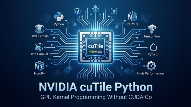 Featured image for NVIDIA cuTile Python: GPU Kernel Programming Without CUDA Complexity