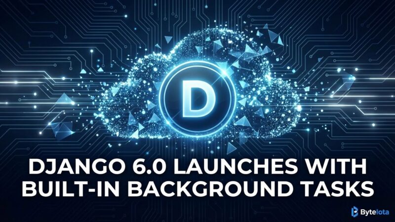 Featured image for Django 6.0 Launches With Built-In Background Tasks