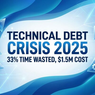 Featured image for Technical Debt Crisis 2025: 33% Time Wasted, $1.5M Cost