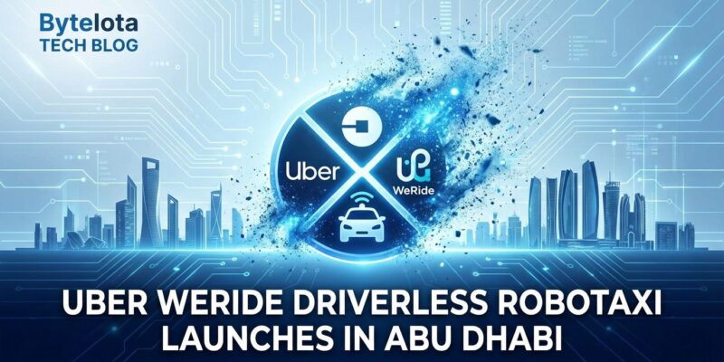 Featured image for Uber WeRide Driverless Robotaxi Launches in Abu Dhabi