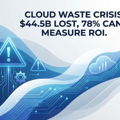 Featured image for Cloud Waste Crisis: $44.5B Lost, 78% Can't Measure ROI