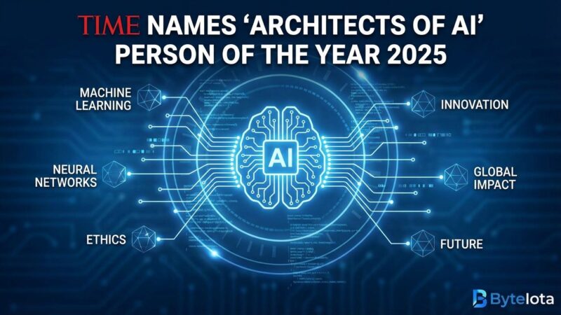 Featured image for TIME Names ‘Architects of AI' Person of the Year 2025