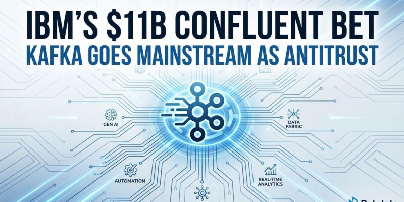 Featured image for IBM's $11B Confluent Bet: Kafka Goes Mainstream as Antitrust Chaos Looms