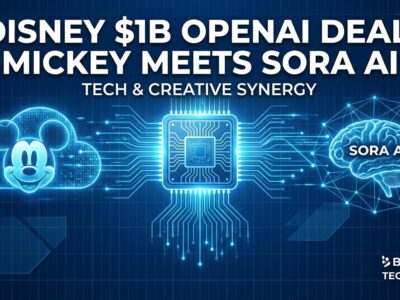 Featured image for Disney $1B OpenAI Deal: Mickey Mouse Meets Sora AI