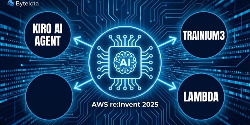 Featured image for AWS re:Invent 2025: Kiro AI Agent, Trainium3, Lambda