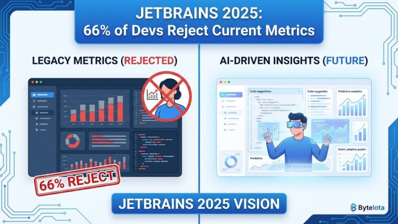 Featured image for JetBrains 2025: 66% of Devs Reject Current Metrics