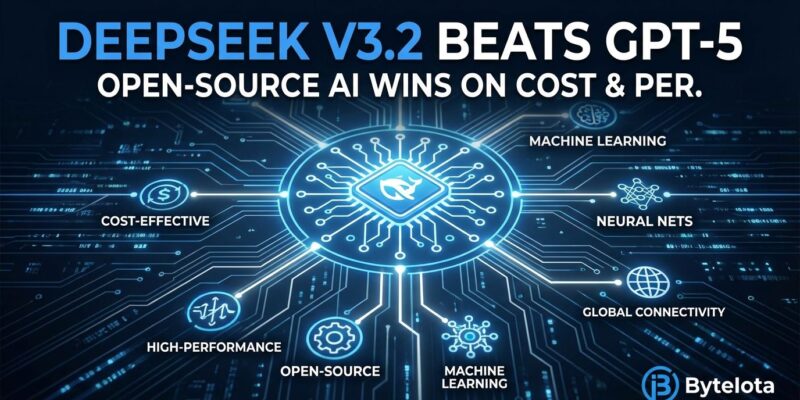 Featured image for DeepSeek V3.2 Beats GPT-5: Open-Source AI Wins on Cost & Performance