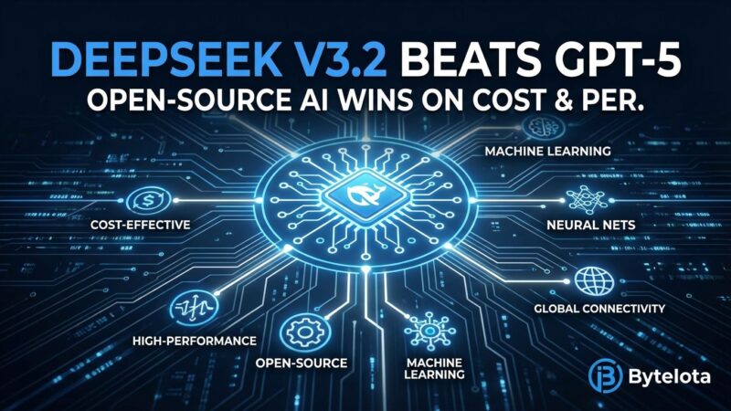 Featured image for DeepSeek V3.2 Beats GPT-5: Open-Source AI Wins on Cost & Performance