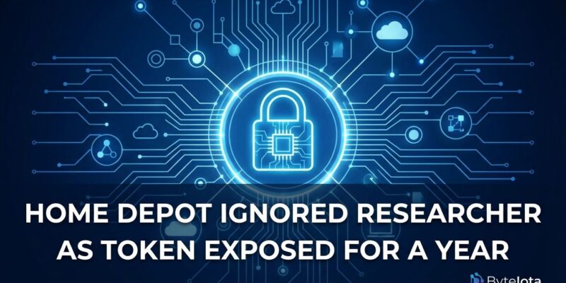 Featured image for Home Depot Ignored Researcher as Token Exposed for a Year