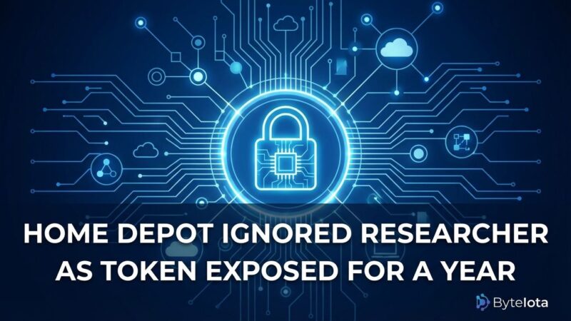 Featured image for Home Depot Ignored Researcher as Token Exposed for a Year
