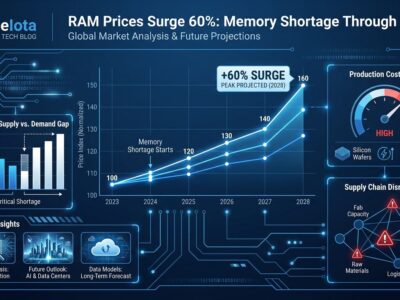 Featured image for RAM Prices Surge 60%: Memory Shortage Through 2028