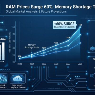 Featured image for RAM Prices Surge 60%: Memory Shortage Through 2028