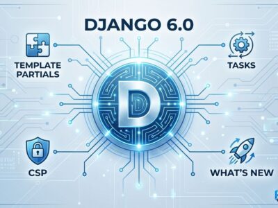 Featured image for Django 6.0: Template Partials, Tasks, CSP & What's New