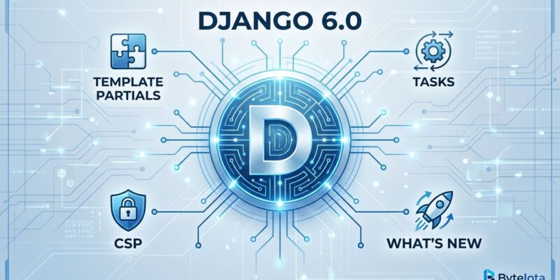 Featured image for Django 6.0: Template Partials, Tasks, CSP & What's New