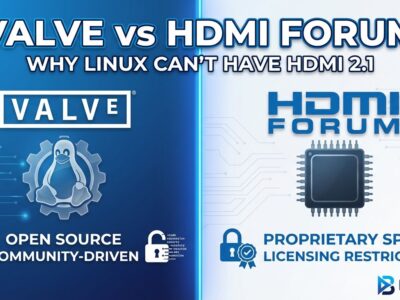 Featured image for Valve vs HDMI Forum: Why Linux Can't Have HDMI 2.1