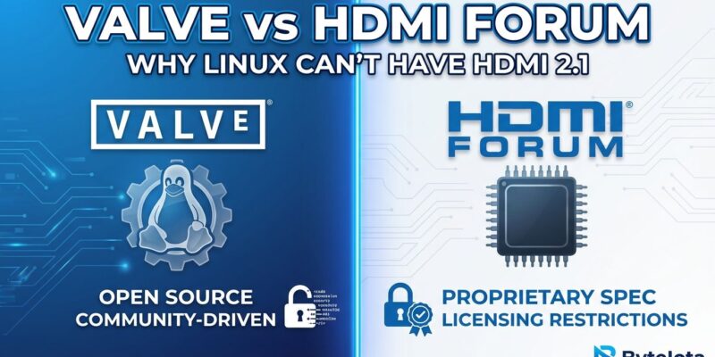 Featured image for Valve vs HDMI Forum: Why Linux Can't Have HDMI 2.1