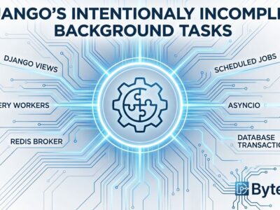 Featured image for Django's Intentionally Incomplete Background Tasks