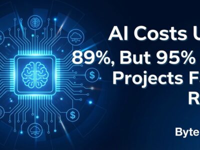 Featured image for AI Costs Up 89%, But 95% of Projects Fail ROI