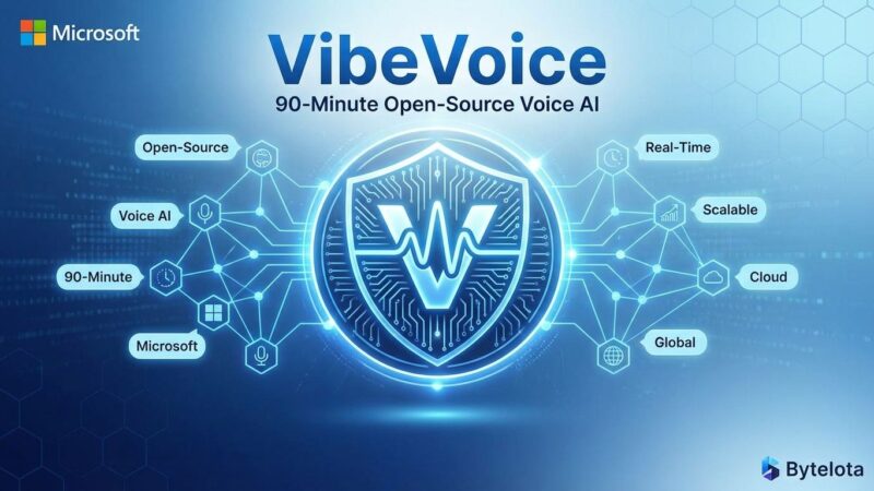 Featured image for Microsoft's VibeVoice: 90-Minute Open-Source Voice AI
