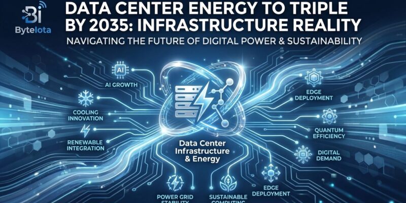 Featured image for Data Center Energy to Triple by 2035: Infrastructure Reality