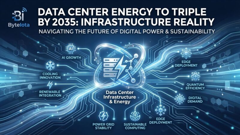 Featured image for Data Center Energy to Triple by 2035: Infrastructure Reality