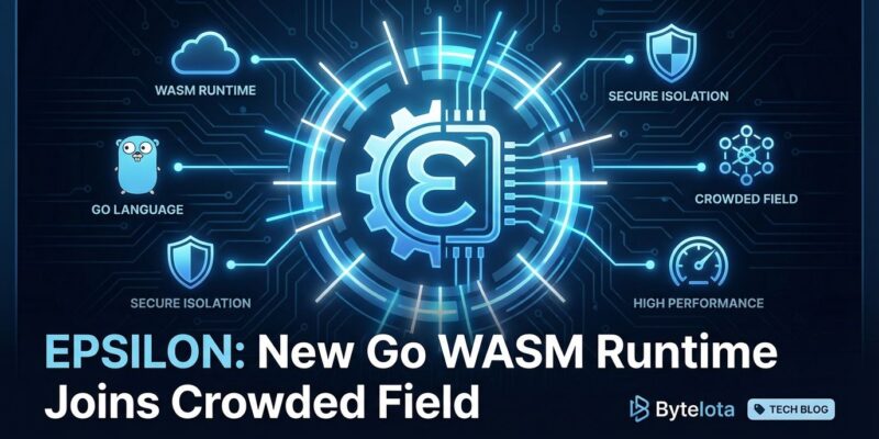 Featured image for Epsilon: New Go WASM Runtime Joins Crowded Field