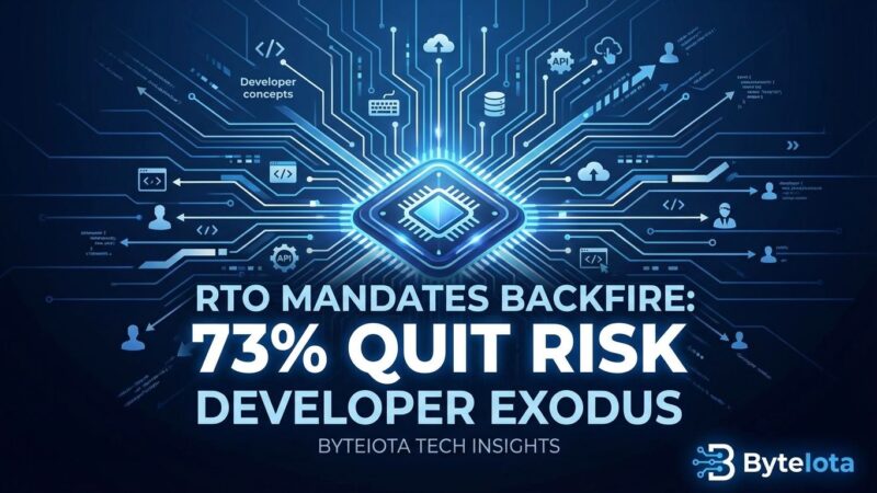 Featured image for RTO Mandates Backfire: 73% Quit Risk, Developer Exodus