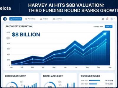 Featured image for Harvey AI Hits $8B Valuation: Third Funding Round Sparks Bubble Debate