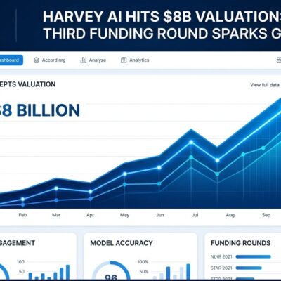 Featured image for Harvey AI Hits $8B Valuation: Third Funding Round Sparks Bubble Debate