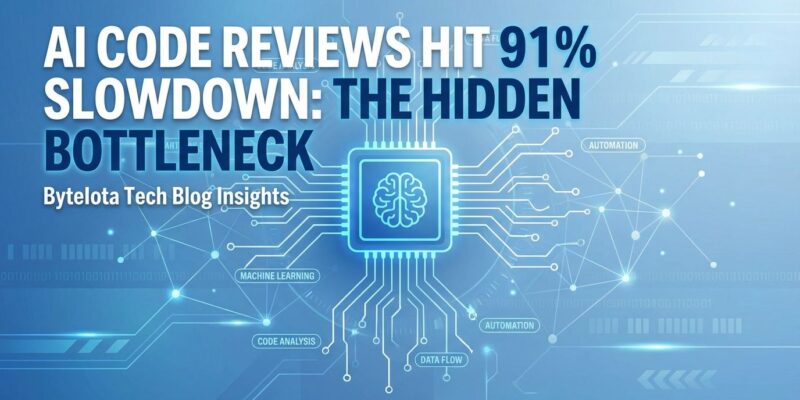 Featured image for AI Code Reviews Hit 91% Slowdown: The Hidden Bottleneck
